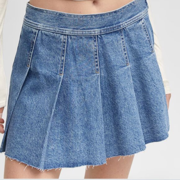 Mango - Denim mini-skirt - Picture 2 of 3